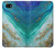 W3920 Abstract Ocean Blue Color Mixed Emerald Hülle Schutzhülle Taschen und Leder Flip für Google Pixel 2 XL