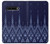W3950 Textile Thai Blue Pattern Hülle Schutzhülle Taschen und Leder Flip für LG V60 ThinQ 5G