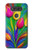 W3926 Colorful Tulip Oil Painting Hülle Schutzhülle Taschen und Leder Flip für LG V20