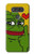 W3945 Pepe Love Middle Finger Hülle Schutzhülle Taschen und Leder Flip für LG V20