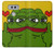 W3945 Pepe Love Middle Finger Hülle Schutzhülle Taschen und Leder Flip für LG V20