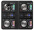 W3931 DJ Mixer Graphic Paint Hülle Schutzhülle Taschen und Leder Flip für LG G8 ThinQ
