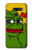 W3945 Pepe Love Middle Finger Hülle Schutzhülle Taschen und Leder Flip für LG G8 ThinQ
