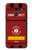 W3957 Emergency Medical Service Hülle Schutzhülle Taschen und Leder Flip für LG G8 ThinQ