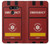 W3957 Emergency Medical Service Hülle Schutzhülle Taschen und Leder Flip für LG G8 ThinQ