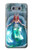 W3911 Cute Little Mermaid Aqua Spa Hülle Schutzhülle Taschen und Leder Flip für LG G6