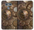 W3927 Compass Clock Gage Steampunk Hülle Schutzhülle Taschen und Leder Flip für LG G6