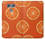 W3946 Seamless Orange Pattern Hülle Schutzhülle Taschen und Leder Flip für LG G6