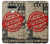 W3937 Text Top Secret Art Vintage Hülle Schutzhülle Taschen und Leder Flip für LG Stylo 6