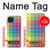 W3942 LGBTQ Rainbow Plaid Tartan Hülle Schutzhülle Taschen und Leder Flip für Motorola One 5G
