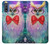 W3934 Fantasy Nerd Owl Hülle Schutzhülle Taschen und Leder Flip für Motorola G Pure