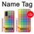 W3942 LGBTQ Rainbow Plaid Tartan Hülle Schutzhülle Taschen und Leder Flip für Motorola G Pure