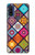 W3943 Maldalas Pattern Hülle Schutzhülle Taschen und Leder Flip für Motorola G Pure