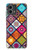 W3943 Maldalas Pattern Hülle Schutzhülle Taschen und Leder Flip für Motorola Moto G Stylus 5G (2023)