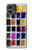 W3956 Watercolor Palette Box Graphic Hülle Schutzhülle Taschen und Leder Flip für Motorola Moto G Stylus 5G (2023)
