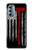 W3958 Firefighter Axe Flag Hülle Schutzhülle Taschen und Leder Flip für Motorola Moto G Stylus 5G (2022)