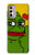 W3945 Pepe Love Middle Finger Hülle Schutzhülle Taschen und Leder Flip für Motorola Moto G Stylus 4G (2022)