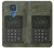 W3959 Military Radio Graphic Print Hülle Schutzhülle Taschen und Leder Flip für Motorola Moto G Play (2021)