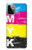 W3930 Cyan Magenta Yellow Key Hülle Schutzhülle Taschen und Leder Flip für Motorola Moto G Power (2023) 5G