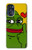 W3945 Pepe Love Middle Finger Hülle Schutzhülle Taschen und Leder Flip für Motorola Moto G 5G (2023)