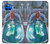W3912 Cute Little Mermaid Aqua Spa Hülle Schutzhülle Taschen und Leder Flip für Motorola Moto G 5G Plus