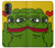 W3945 Pepe Love Middle Finger Hülle Schutzhülle Taschen und Leder Flip für Motorola Moto G52, G82 5G