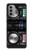 W3931 DJ Mixer Graphic Paint Hülle Schutzhülle Taschen und Leder Flip für Motorola Moto G51 5G