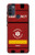 W3957 Emergency Medical Service Hülle Schutzhülle Taschen und Leder Flip für Motorola Moto G50