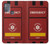 W3957 Emergency Medical Service Hülle Schutzhülle Taschen und Leder Flip für Motorola Moto G50