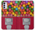 W3938 Gumball Capsule Game Graphic Hülle Schutzhülle Taschen und Leder Flip für Motorola Moto G42