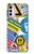 W3960 Safety Signs Sticker Collage Hülle Schutzhülle Taschen und Leder Flip für Motorola Moto G42