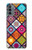 W3943 Maldalas Pattern Hülle Schutzhülle Taschen und Leder Flip für Motorola Moto G31