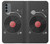 W3952 Turntable Vinyl Record Player Graphic Hülle Schutzhülle Taschen und Leder Flip für Motorola Moto G31