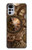 W3927 Compass Clock Gage Steampunk Hülle Schutzhülle Taschen und Leder Flip für Motorola Moto G22