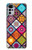 W3943 Maldalas Pattern Hülle Schutzhülle Taschen und Leder Flip für Motorola Moto G22