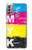 W3930 Cyan Magenta Yellow Key Hülle Schutzhülle Taschen und Leder Flip für Motorola Moto G30, G20, G10