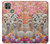 W3916 Alpaca Family Baby Alpaca Hülle Schutzhülle Taschen und Leder Flip für Motorola Moto G9 Power
