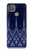 W3950 Textile Thai Blue Pattern Hülle Schutzhülle Taschen und Leder Flip für Motorola Moto G9 Power