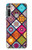 W3943 Maldalas Pattern Hülle Schutzhülle Taschen und Leder Flip für Motorola Moto G8