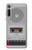 W3953 Vintage Cassette Player Graphic Hülle Schutzhülle Taschen und Leder Flip für Motorola Moto G8