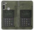 W3959 Military Radio Graphic Print Hülle Schutzhülle Taschen und Leder Flip für Motorola Moto G8