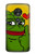 W3945 Pepe Love Middle Finger Hülle Schutzhülle Taschen und Leder Flip für Motorola Moto G7 Play