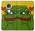 W3945 Pepe Love Middle Finger Hülle Schutzhülle Taschen und Leder Flip für Motorola Moto G7, Moto G7 Plus