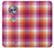 W3941 LGBT Lesbian Pride Flag Plaid Hülle Schutzhülle Taschen und Leder Flip für Motorola Moto X4