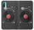 W3952 Turntable Vinyl Record Player Graphic Hülle Schutzhülle Taschen und Leder Flip für Motorola Moto E20,E30,E40