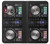 W3931 DJ Mixer Graphic Paint Hülle Schutzhülle Taschen und Leder Flip für Motorola Moto E6 Plus, Moto E6s
