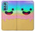 W3939 Ice Cream Cute Smile Hülle Schutzhülle Taschen und Leder Flip für Motorola Edge 30