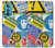 W3960 Safety Signs Sticker Collage Hülle Schutzhülle Taschen und Leder Flip für Motorola Edge 30
