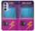 W3961 Arcade Cabinet Retro Machine Hülle Schutzhülle Taschen und Leder Flip für Motorola Edge 30 Pro