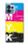 W3930 Cyan Magenta Yellow Key Hülle Schutzhülle Taschen und Leder Flip für Motorola Edge+ (2023), X40, X40 Pro, Edge 40 Pro